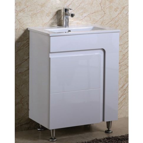 Влагоустойчив PVC долен шкаф за баня 6085, Интер Керамик