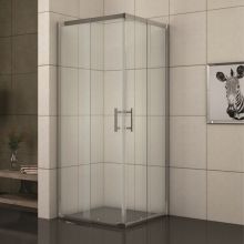 Регулируема душ кабина квадрат с прозрачно стъкло 78-86/190 см. ICS 789TR, Интер Керамик