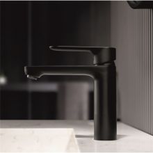 Смесител стоящ Торино за умивалник черен мат ICF 111320BLACK, Интер Керамик