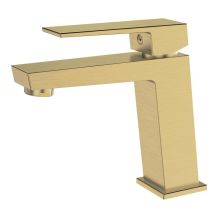 Смесител стоящ за умивалник Elinor нисък ICF 1491085BRUSH GOLD, Интер Керамик