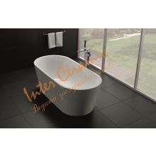 Свободно стояща акрилна вана бяла 170 х 80 х 60 см. ICS LB 1708 W, Интер Керамик