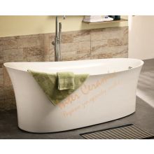 Свободно стояща акрилна вана в бяло 170 х 84 х 72 см. ICS LB 1783, Интер Керамик