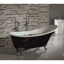 Класическа Ретро вана в черно 162.5 х 69.5 х 80 см. ICS LB 1784 B, Интер Керамик