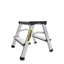 Алуминиева стълба двураменна 2х2, Drabest Полша