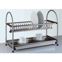 Кухненски аксесоар двойна поставка за сушене на прибори 225C 40х40х28, Интер Керамик