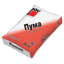 Вароциментова мазилка суха Puma 25кг., Баумит