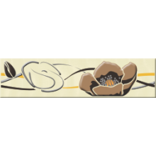 Фриз Waves кафяв 25х6.5 2502-0770, Cesarom Румъния