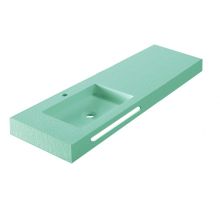 Умивалник ляв RESIN POLY MARBLE ICC 12046 LG/L, Интер Керамик