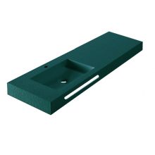 Умивалник ляв RESIN POLY MARBLE ICC 12046 DG/L, Интер Керамик