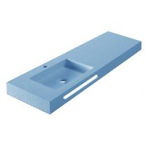 Умивалник ляв RESIN POLY MARBLE ICC 12046 BL/L, Интер Керамик