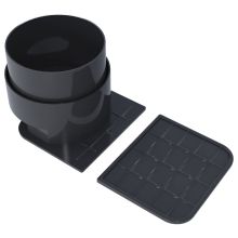 130/90 Комплект тапа и дренаж ф100/ф110, XDRAIN Деворекс