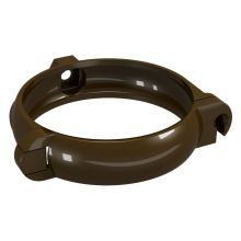 Скоба за водосточна тръба ф80 кафяв, RAINPIPE Деворекс