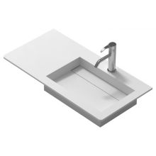 Умивалник Solid Surface десен 120/46/11 см. ICB 38130R, Интер Керамик