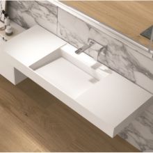 Умивалник Solid Surface 150/55/14.5 см. ICC 38682, Интер Керамик