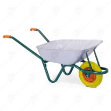 Строителна количка 90 л. с PU колело, Premium Garden