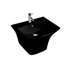 Умивалник черен гланц ICC 5345 BLACK, Интер Керамик