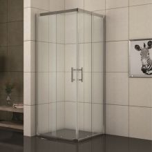 Душ кабина регулируема с прозрачно стъкло 88-96/88-96 h=190 см. ICS 788TR NANO, Интер Керамик