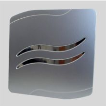 Вентилатор квадрат ф100 СИВ за баня с клапа MM-P 03 8381, MMotors България