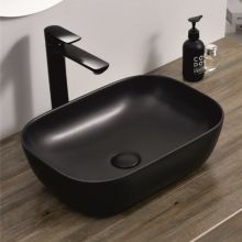 Умивалник тип "купа" черен мат ICB 887BLACK, Интер Керамик