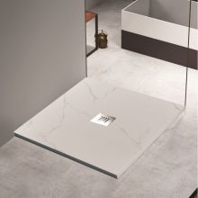 Поддушово корито Marble texture 90/90/3.5 см. ICST 9010MB-1, Интер Керамик