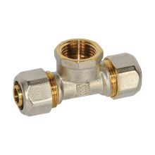 Връзка тройник с вътрешна резба ф20 х 1/2" х ф20, PP-T2012F Everpro