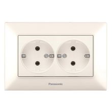 Двоен контакт крем 205241 Аркедия Слим, Panasonic