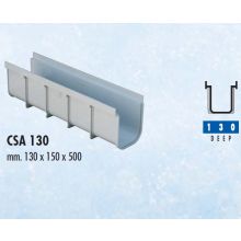 PVC канал дълбок CSA130 - 0.5 м., First