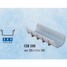 PVC канал плитък CSB200 - 0.5 м., First