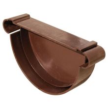 Тапа за улук PVC кафява ф125, First Plast Италия