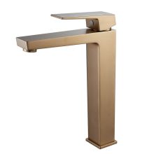 Смесител стоящ за умивалник Elinor висок за купа ICF 1418191BRUSH ROSE GOLD, Интер Керамик