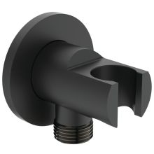 Стенно коляно с окачалка черен мат IdealRain BC807XG, Идеал Стандарт 