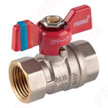 Сферичен кран 3/4" пеперуда F-Comfort KFCM2, Ferro