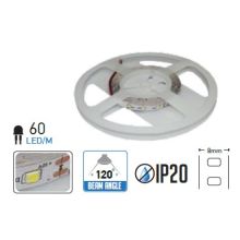 LED лента 3.6W IP20 4500К неутрална светлина VT-3528, V-TAC