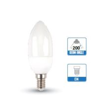 LED крушка (кендъл) 4W Е14 4500К неутрална светлина VT-1818, V-TAC