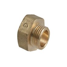 Месинг нипел муфа 3/8"х1/2"