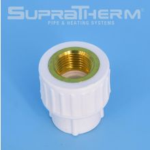 Полипропилен преход с вътрешна резба ф25х3/4", Supratherm Румъния