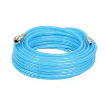 Маркуч за компресор PU ф6.5х10 мм. 20м. с бързи връзки 1/4", Raider RD-CH02