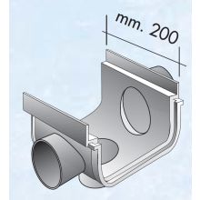 PVC разклонител за канал CSB200, First