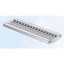 PVC решетка за канал CSB130 и CSA130 0.5 м. - 8 т. A15, First