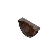 PVC Тапа за улук кафява, INES 120 Лексон