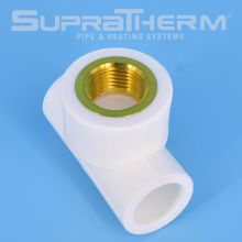 Полипропилен тройник с вътрешна резба ф32х1", Supratherm Румъния