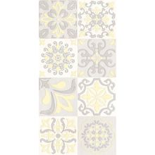 Декор Лили сив пачуърк 25/50 4853, Ceramica Fiore