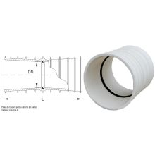 PVC муфа за бетон ф110, Valplast Румъния