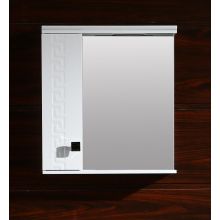 Влагоустойчив PVC горен шкаф за баня с LED осветление СПЕНСЪР 1355-50S, Интер Керамик