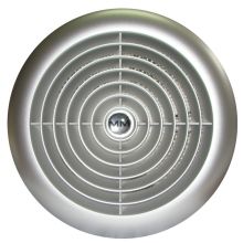 Вентилатор кръг ф120 за баня с клапа INOX ММ 120 1504, MMotors България