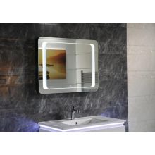 Огледало за баня с вградено LED осветление 75х60 1593-75