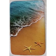 Постелка за баня 45х70 " Морски звезди на плажа " 175, Интер Керамик
