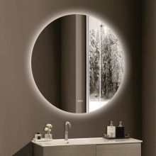 Огледало за баня с вградено LED осветление Ф150 ICL 1826
