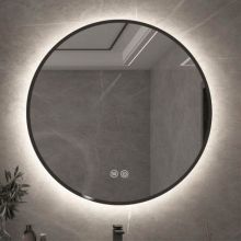 Огледало за баня с вградено LED осветление Ф60 ICL 1840CB