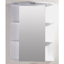 Влагоустойчив PVC горен шкаф за баня с осветление 2000-55, Интер Керамик